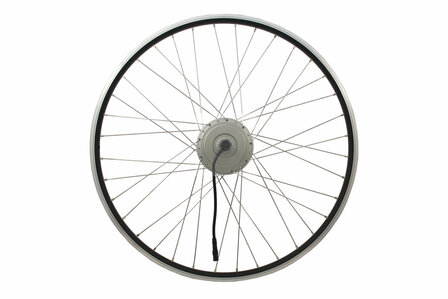 Velg met gespaakte motor